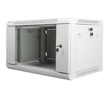 Серверна шафа Lanberg Hanging 19&Prime; 6U 600x450mm single-section (gray) (WF01-6406-10S V2) xk_455388 фото