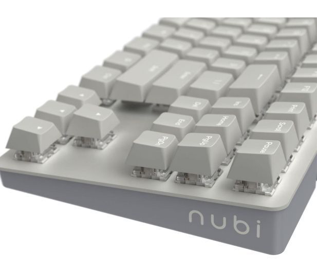 Проводная клавиатура Nubi NK87 White (NK87-WH-ANSI) xk_1475301 фото