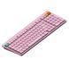 Беспроводная клавиатура NuPhy Node 100 Low / Light Pink / Red nano (NODE100LOWLPRN) xk_1486691 фото 1