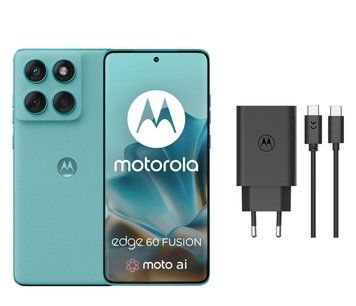 Смартфон Motorola edge 60 fusion 5G 8/256GB Amazonite 120Hz + Ładowarka 68W xk_1486883 фото