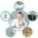 Захист відкривання шафок Ricokids 798301 10 шт сірі jan_p6368 фото 6