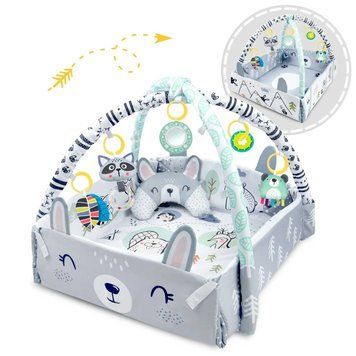 Інтерактивний навчальний килимок 110 x 100 см Кролик Ricokids (7350) jan_p5223 фото