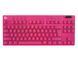 Бездротова клавіатура Logitech G PRO X TKL Lightspeed Tactile magenta (920-012159) xk_1172774 фото 1