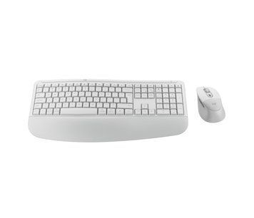 Комплект клавіатури та миші Logitech Signature Comfort Plus MK880 white (920-014033) xk_1533425 фото