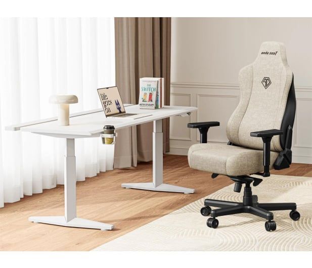 Ігрове крісло Anda Seat Kaiser 3E XL fabric Beige (AD23YC-XL-09-I-CF-I01) xk_1473964 фото