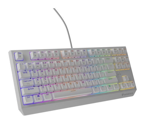 Проводная клавиатура Genesis THOR 230 TKL US RGB MECHANICAL OUTEMU BROWN WHITE HOT SWAP (NKG-2080) xk_1351042 фото