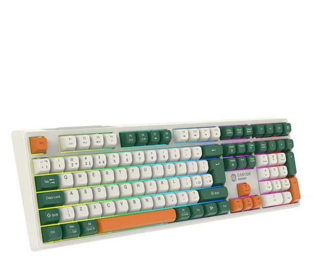 Беспроводная клавиатура CANYON gaming Shadder GKW-11 Mech RGB (CND-SKBW11) xk_1348466 фото
