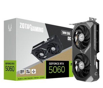 Відеокарта Zotac GeForce RTX 5060 Twin Edge OC 8GB GDDR7 DLSS5 (ZT-B50600H-10M) xk_1335484 фото