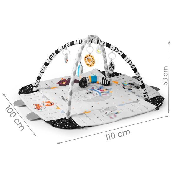 Інтерактивний навчальний килимок 110 x 100 см Boho Ricokids (7318) jan_p4503 фото