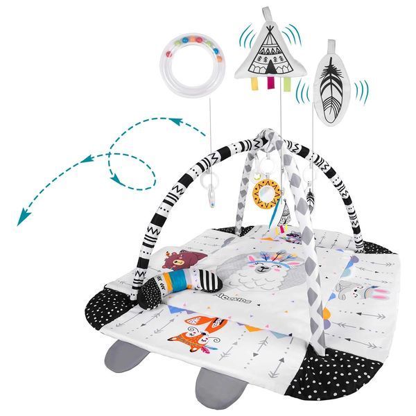 Інтерактивний навчальний килимок 110 x 100 см Boho Ricokids (7318) jan_p4503 фото