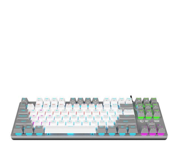 Дротова клавіатура Rampage Snug RGB KRGD Red gray-white (SNUGK14RS-GW) xk_1500405 фото