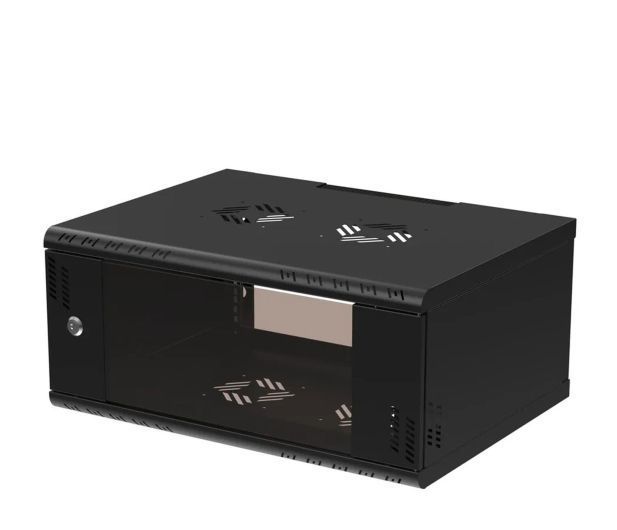 Серверна шафа ExtraLink Hanging 19' 4U 600x450mm Premium single-section (black) (EX.39274) xk_1323267 фото