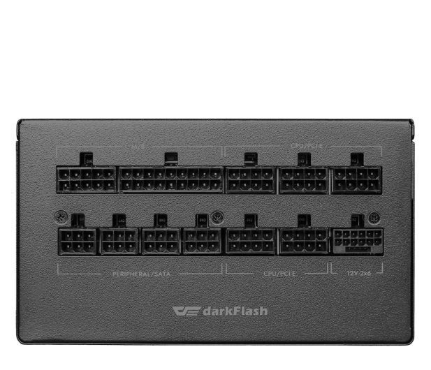 Блок живлення DarkFlash PMT1250 1250W 80 Plus Gold (PMT1250 Black) xk_1479030 фото