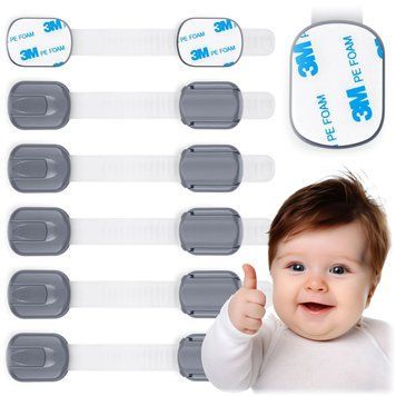 Захист відкривання шафок Ricokids 798101 6 шт сірі jan_p6363 фото
