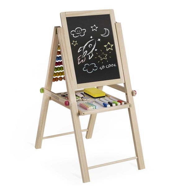 Складна магнітна крейдяна дошка Ricokids (780300) jan_p4544 фото
