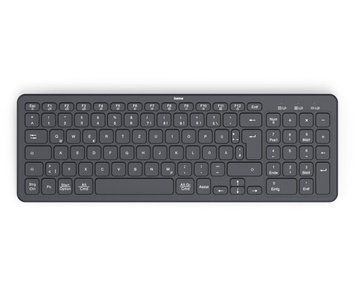Бездротова клавіатура Hama MULTI-DEVICE WK-300 black (4047443524157) xk_1331334 фото