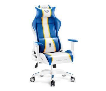 Ігрове крісло Diablo Chairs X-One 2.0 Normal Size Aqua Blue (1136) xk_1192289 фото