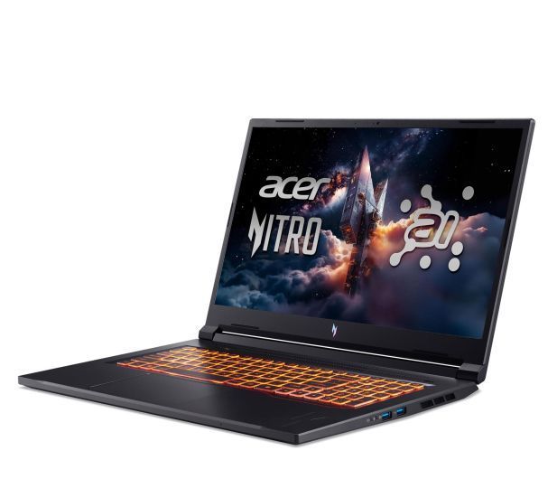 Ноутбук Acer Nitro V17 AI Ryzen 7-260/32GB/2TB RTX5060 (ANV17-41 || NH.QYVEP.00B) xk_1354149 фото