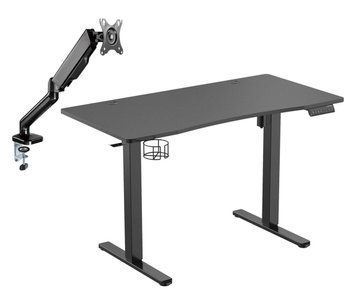 Ігровий стіл Silver Monkey electric ED-120 black + UM-600 (gas spring) (SMM024 + SMA081) xk_1351459 фото