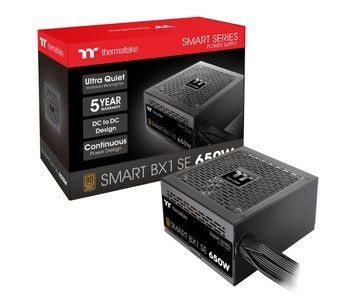 Блок живлення Thermaltake BX1 SE 650W 80 Plus Bronze (PS-SPD-0650NNSABE-2) xk_1361615 фото
