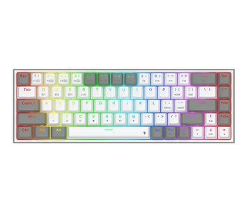 Бездротова клавіатура Redragon Castor Pro White-Gray (K631RGB-PRO-WB) xk_1326934 фото