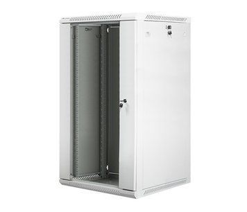Серверна шафа Lanberg Wall-mounted 19 22U 600x600mm single-section (gray) (WF01-6622-10S) xk_455403 фото