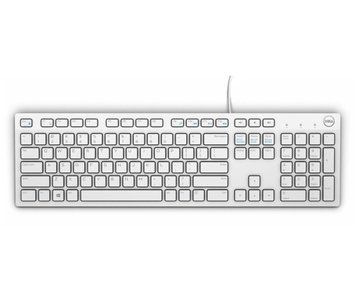 Дротова клавіатура Dell KB216-B QuietKey USB (white) (580-ADGM) xk_573818 фото