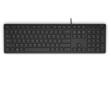 Дротова клавіатура Dell KB216-B QuietKey USB (black) (580-ADHY / 580-ADHK) xk_338132 фото