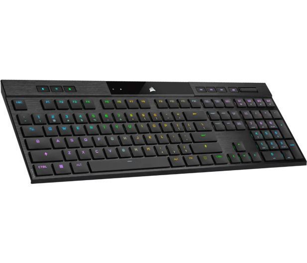 Бездротова клавіатура Corsair K100 Air (Ultra Low Profile Tactile) (CH-913A01U-NA) xk_1078703 фото