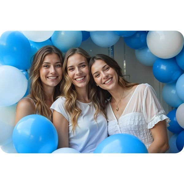 Балон з гелієм 0,20 м3 з кульками та стрічкою Ricokids (799002) jan_p7437 фото