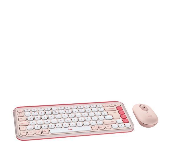Комплект клавиатуры и мыши Logitech POP ICON Combo pink (920-013142) xk_1276188 фото