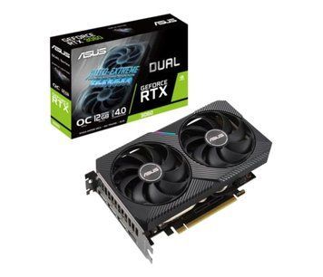 Відеокарта ASUS GeForce RTX 3060 DUAL OC V2 LHR 12GB GDDR6 (DUAL-RTX3060-O12G-V2) xk_662307 фото