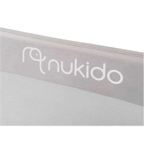 Захисний бар'єр до ліжка 150 x 42 x 35 см Nukido сірий (722200) jan_p5809 фото