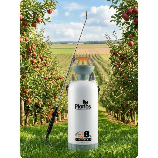 Ручний напірний обприскувач 8л Plonos PL-606 (460600) jan_p8140 фото