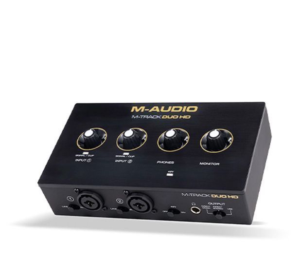 Аудіо інтерфейс M-Audio M-Track DUO HD - USB (MA MTRACK DUO HD) xk_1346542 фото