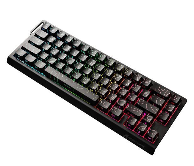 Беспроводная клавиатура Attack Shark X68PRO HE Rapid Trigger 8kHz/128kHz Poron black (6972792471068) xk_1349534 фото