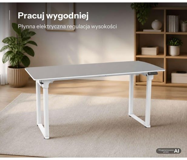 Ігровий стіл Cougar E-GRAV 160 White (CGR-E-GRAV160-WHW) xk_1598645 фото
