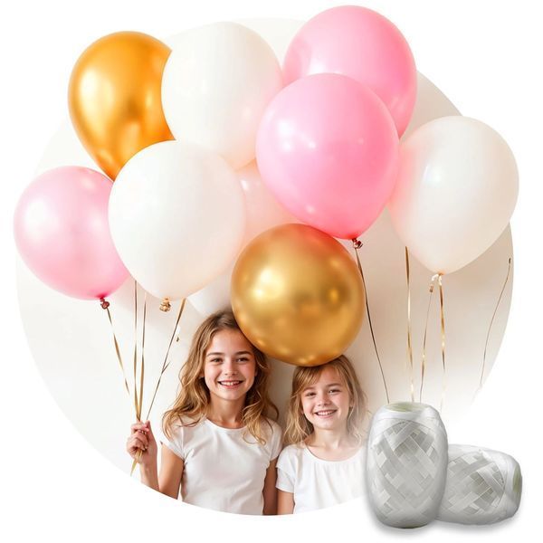 Балон з гелем 0,20 м3 з кульками та стрічкою Ricokids (799001) jan_p7436 фото