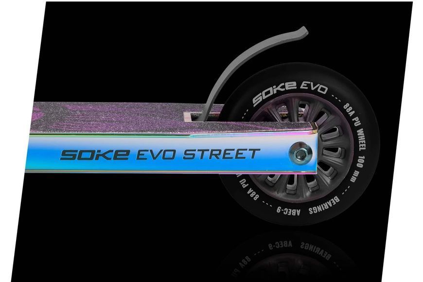 Трюковий самокат SOKE EVO street neochrome (1646) jan_p5212 фото