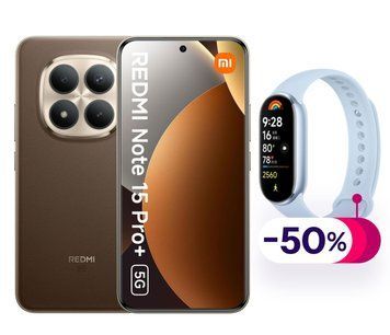 Смартфон Xiaomi Redmi Note 15 Pro+ 5G 8/256GB Mocha Brown xk_1471040 фото