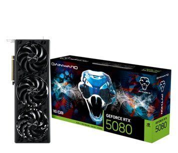 Відеокарта Gainward GeForce RTX 5080 Python III 16GB GDDR7 (NE75080019T2-GB2035T) xk_1602884 фото