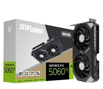 Відеокарта Zotac GeForce RTX 5060 Ti Twin Edge 8GB GDDR7 DLSS4 (ZT-B50610E-10M) xk_1330992 фото