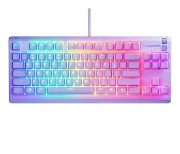 Дротова клавіатура SteelSeries Apex 3 TKL Lavender (64940) xk_1360668 фото