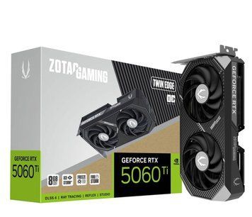 Відеокарта Zotac GeForce RTX 5060 Ti Twin Edge OC 8GB GDDR7 DLSS4 (ZT-B50610H-10M) xk_1330991 фото