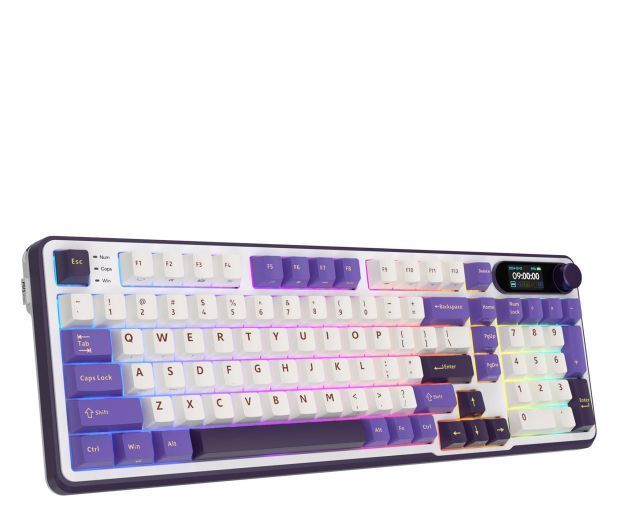 Беспроводная клавиатура Royal Kludge RK-S98 Blackberry Mousse Chartreuse switch (RK-S98-BBERRYMS-CHTSW-US) xk_1455803 фото