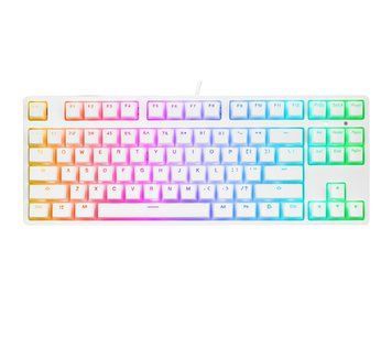 Дротова клавіатура Rampage TKL GHOST Huano Red Switch white (KB-R136) xk_1351975 фото
