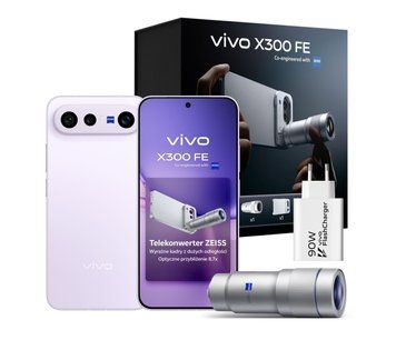 Смартфон vivo X300 FE 5G 12/512GB 120Hz Fiolet BOX Zestaw fotograficzny xk_1523364 фото