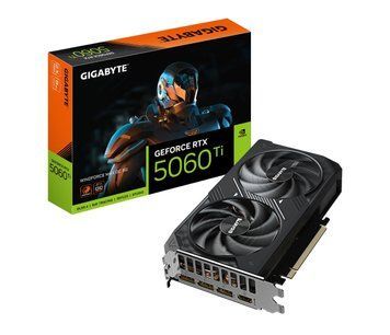 Відеокарта Gigabyte GeForce RTX 5060 Ti Windforce Max OC 8GB GDDR7 DLSS4 (GV-N506TWF2MAX OC-8GD) xk_1346261 фото
