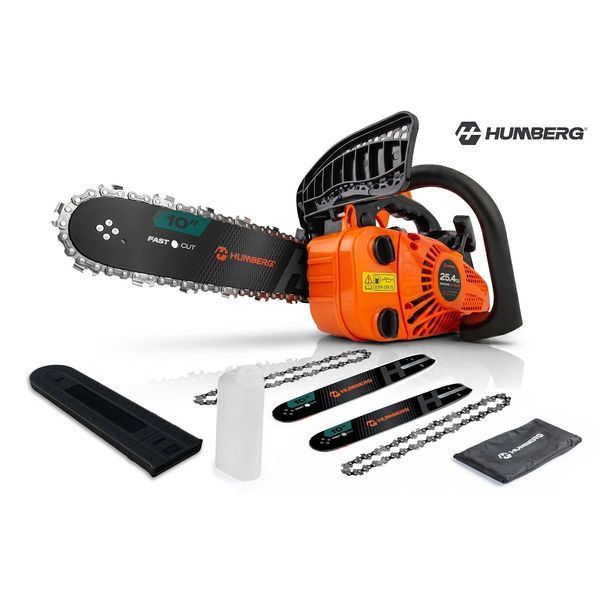 Бензопила ланцюгова для дерева 10&Prime; Humberg HM-663 + олія (566300-9031) jan_p8286 фото