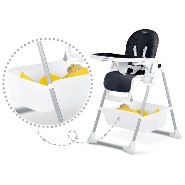 Стульчик для кормления Ricokids Tulo черный (700603) jan_p6348 фото